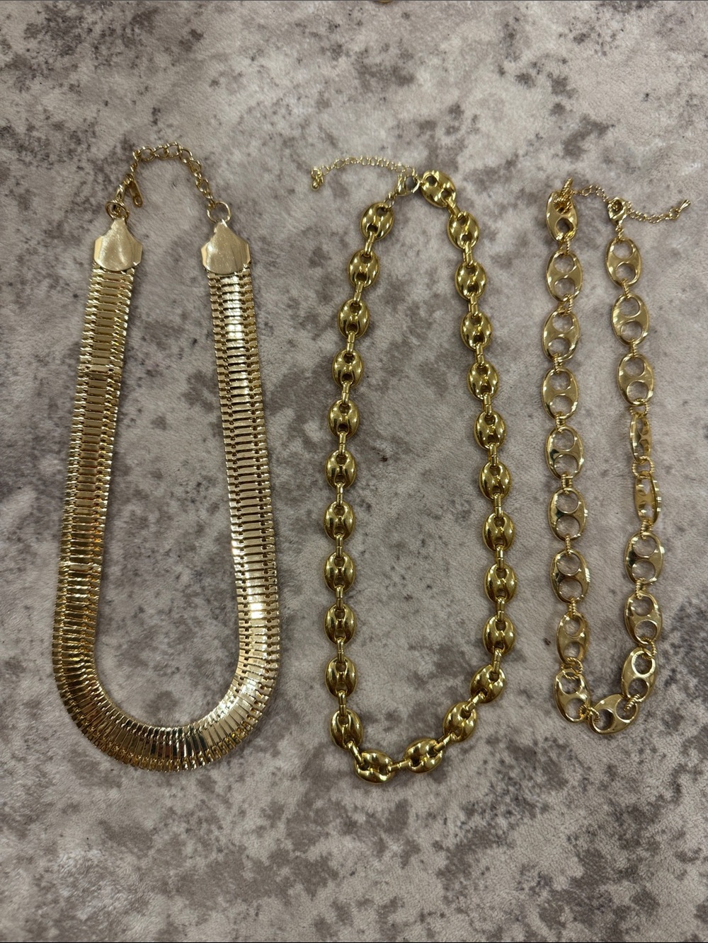 Gold Necklaces - selling individually